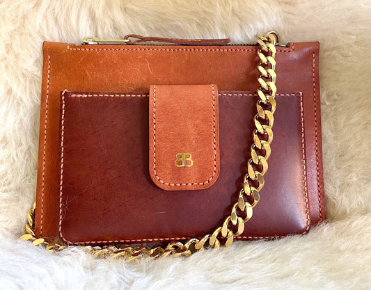 Hand Stitched Pueblo Cross Body