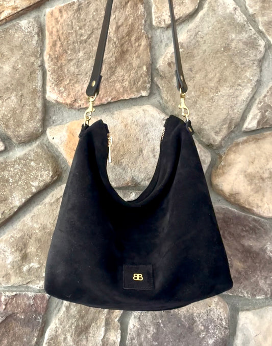 SOPHIA ~ Suede Hobo